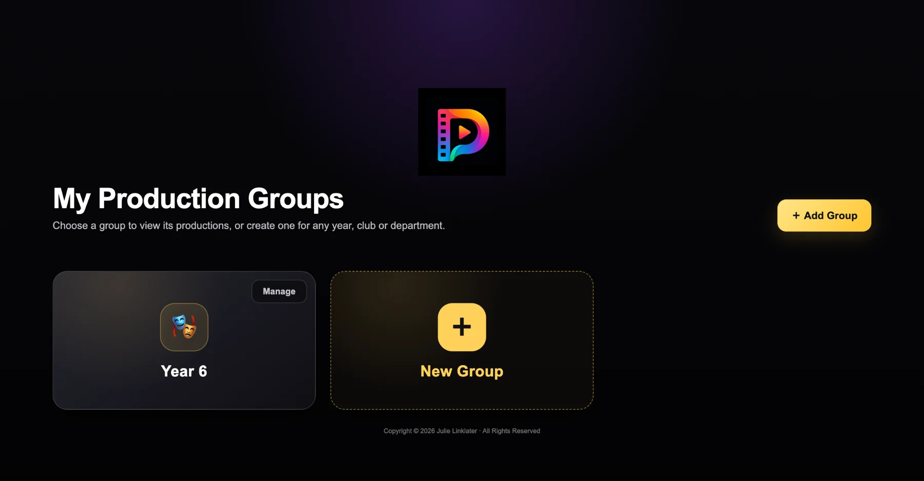 Production Groups